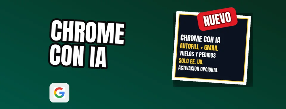 Ilustración editorial: Chrome incorpora IA para rellenar formularios con información de Gmail