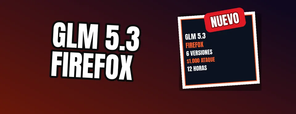 Ilustración editorial: GLM 5.3 logró explotar vulnerabilidades de Firefox de forma autónoma, según Epoch AI