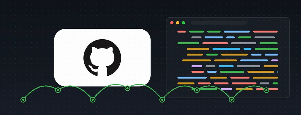 Ilustración editorial: GitHub desde cero: qué es, para qué sirve y cómo sacarle provecho
