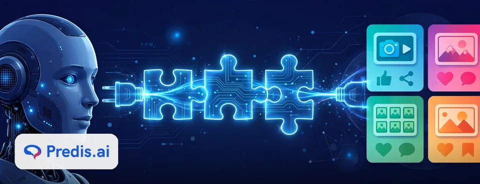Portada: logo de Predis.ai