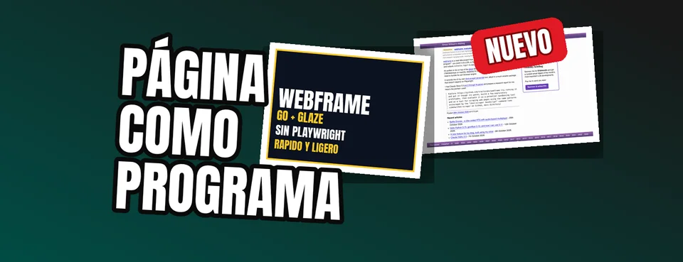 Ilustración editorial: webframe: ejecutar una página web como un programa, según la evaluación de Simon Willison