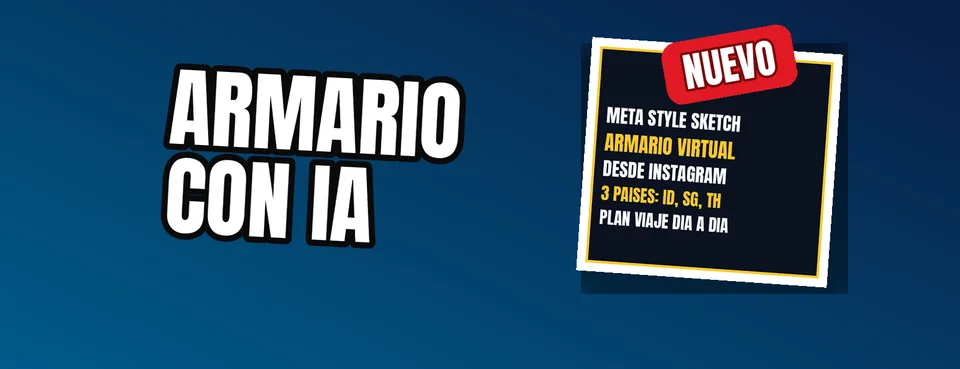 Ilustración editorial: Meta lanza Style Sketch, una app de IA que crea conjuntos con la ropa de tu armario